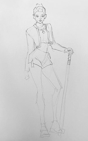 rumi-drawing-easy-outline-how-to-draw-step-by-step-fun-cute-cool-kpop
