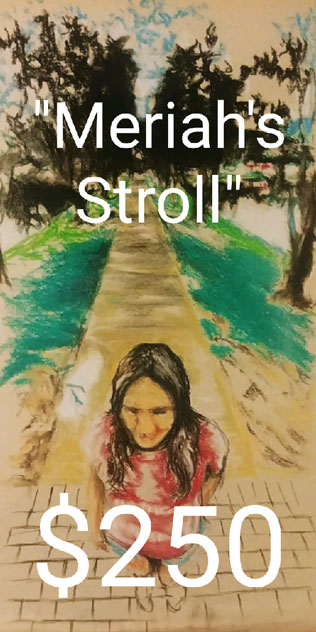 meriahs-stroll-original-pastel-drawing-for-sale-greenville-sc-art-gallery