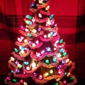 Adult Christmas Tree Painting Class