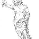 how-to-draw-zeus-step-by-step-easy-fast-simple-sketch-drawing-art-tutorial-greek-mythology-lightning-statue-beard-meme-fun-cool-cute-relaxing-artist-pencil-pen-anatomy