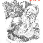santa drawing easy outline how to draw step by step sketch sketching realistic fun christmas holidays jolly presents fun cute cool tree ornaments simple hard coca cola winter sleigh reindeer