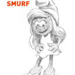smurf drawing easy how to draw artforkidshub site pens sketch pad art line board online animated drawings websites tablet cute sketches step by step doodling gesture beginners simple basic stuff to pen free fun cute kids