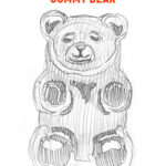 gummy bear drawing easy outline how to draw step by step site pens sketch pad art line candy gummies board online animated drawings websites tablet cute sketches doodling fun