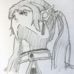 Frieren-drawing-easy-looking-up-funny-meme-fun-cool-step-by-step-sketch-beyond-journey-anime-friangle-under-reddit-twitter-redraw bad drawings