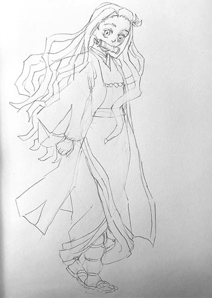 nezuka-drawing-easy-outline-how-to-draw-step-by-step-fun-cute-cool-scary-sketch-pad-art-line-board-online-animated-drawings-websites-tablet-fish-sketches-doodling-gesture-beginners-simple