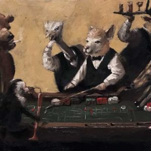 animals-playing-craps-by-joel-barnett-art-artist-painter-painting-oil-greenville-sc-mural-original-artwork-signed-barnett-gallery