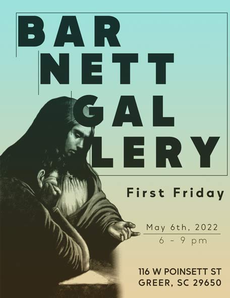 first-friday-may-barnett-gallery-art-artwork-artist-show-exhibit-greenville-greer-spartanburg-travelers-rest-sc-spotlight-artisan-original first-friday-may-barnett-gallery-art-artwork-artist-show-exhibit-greenville-greer-spartanburg-travelers-rest-sc-spotlight-artisan-original