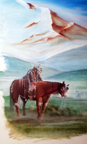 Ivan Sola original signed oil painting - Untitiled 3