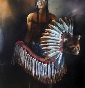 Ivan Sola original signed oil painting - Untitiled 4