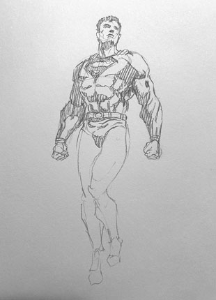 how-to-draw-superman-drawing-easy-simple-fast-sketch-sketching-draws-quick-sketching-pencil-pen-paper