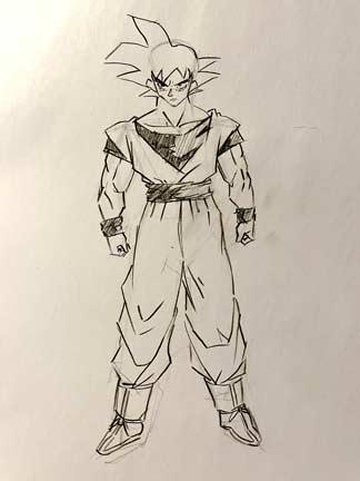 Filo Arts - Super Saipan Goku post it sketch. #anime #goku #supersaiyan  #hair #postit #postitnotes #portrait #postitfortheaesthetics #drawing #pen  #artwork #color #blackandwhite #artist #fast #doodle #exercise #small  #artofinstagram #work #dragonballz ...