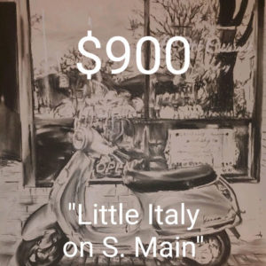 little-italy-on-south-main-street-original-greenville-sc-artwork-from-artist-noel-jeff-n-byrd-drawing-charcoal