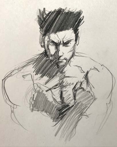 How to Draw Wolverine from Marvels XMen Superhero Team Drawing Tutorial   How to Draw Step by Step Drawing Tutorials  How to draw wolverine Marvel  drawings Wolverine marvel