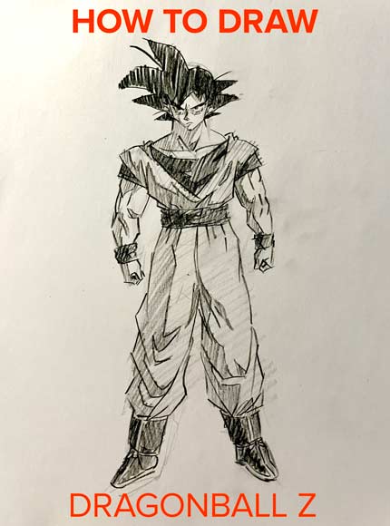 how-to-draw-dragon-ball-z-goku-easy-simple-fast-tutorial-anime-style-art-quick-manga-dragonball-drawing-sketch-step-by-step-characters-design-character-artist-pencil-pen-fun-kids-adults