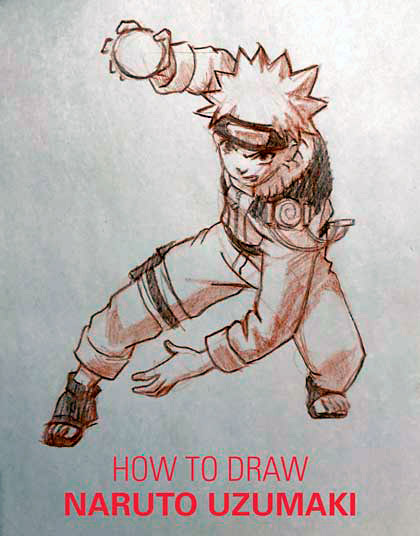 How to Draw NARUTO step by step easy