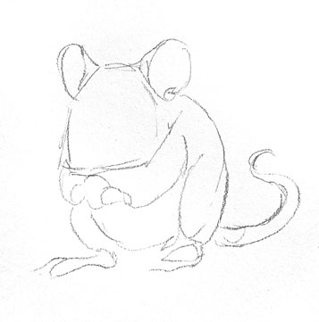 mouse-drawing-outline-easy